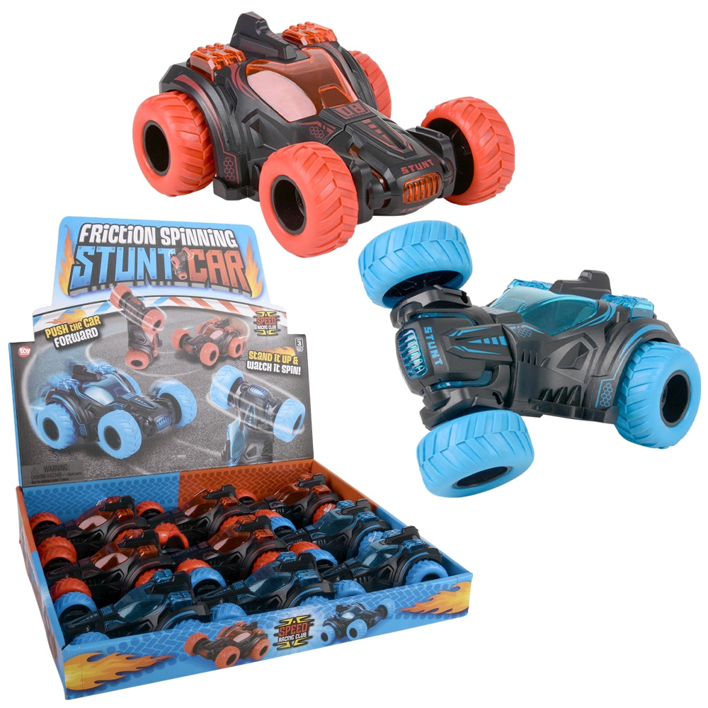 Friction Stunt Cars 5" Display (9 PC)
