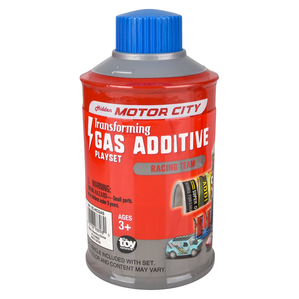 Hidden Motor City Gas Additive Transforming Play Set