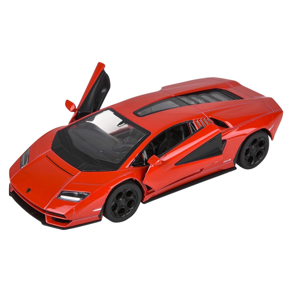 Die-Cast Pull Back Lamborghini Countach LPI 800-4 (12 PC Display)