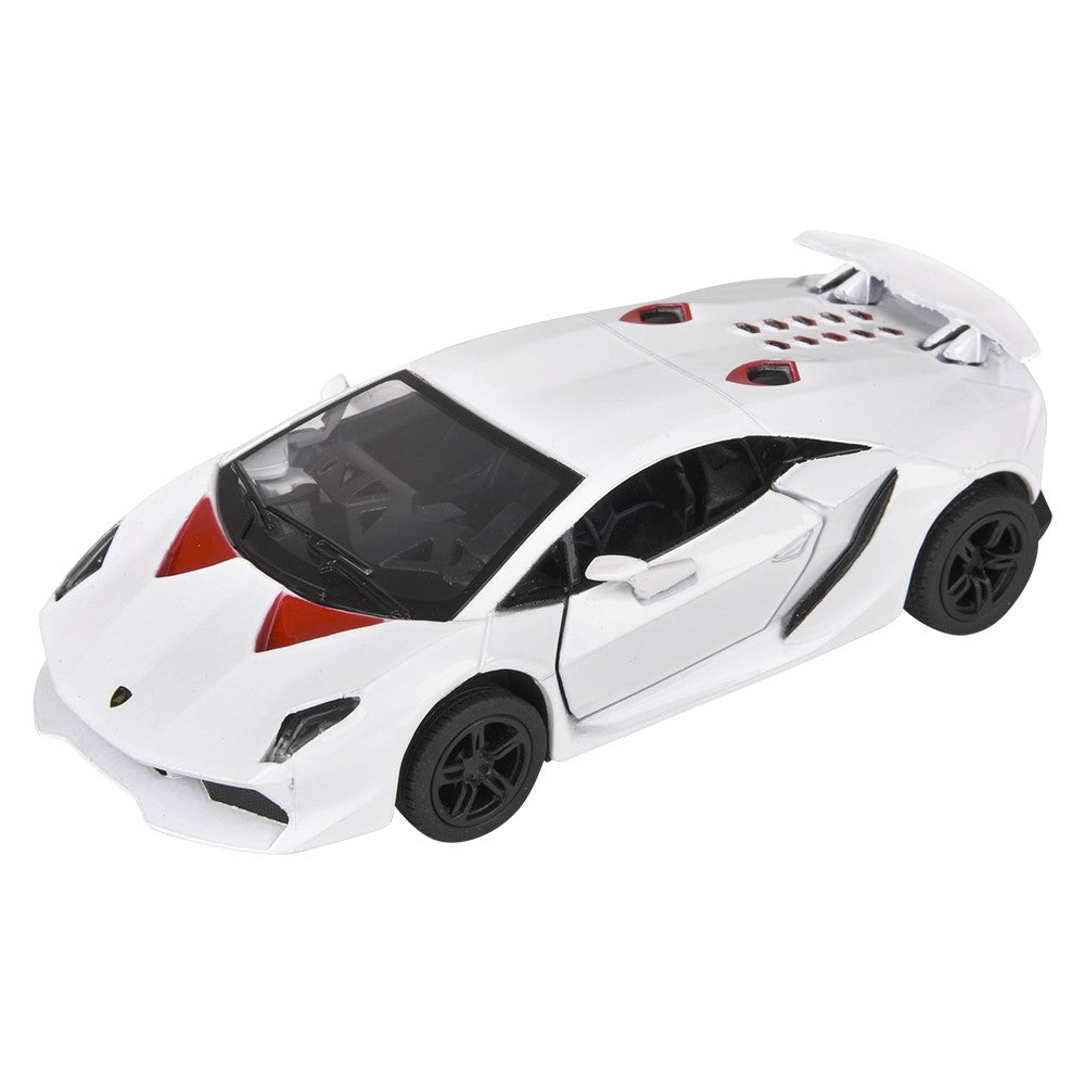 Die-Cast Pull Back Lamborghini Sesto Elemento (12 PC Display)