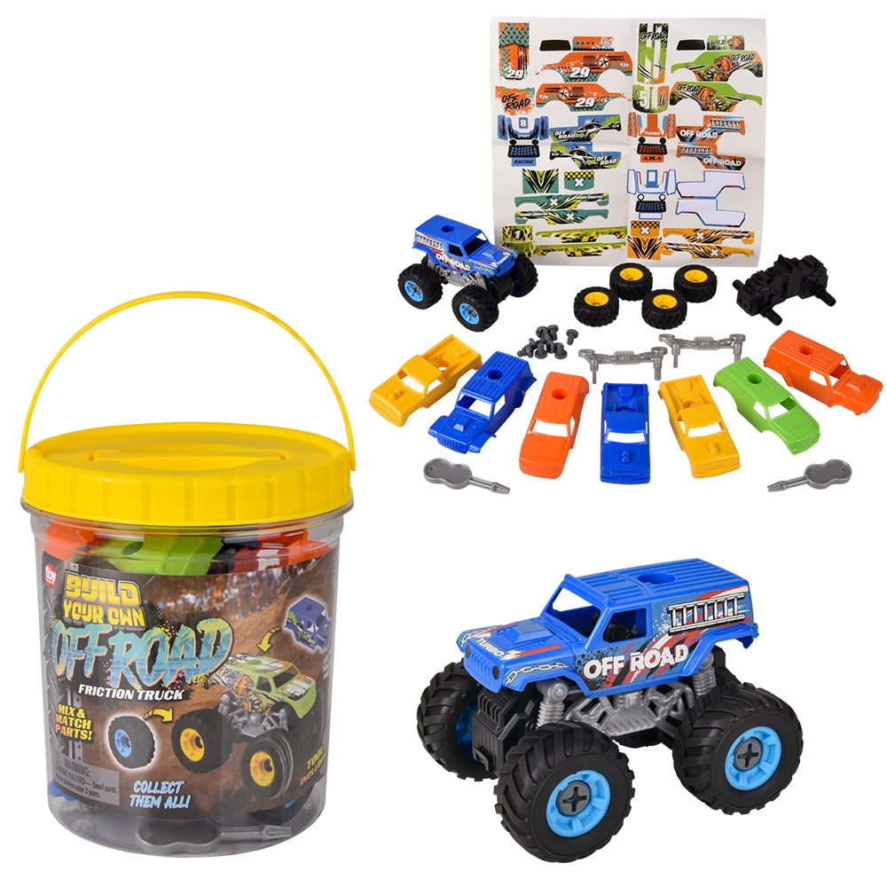 Build Your Own Off-Road Friction Truck (1 CNS)