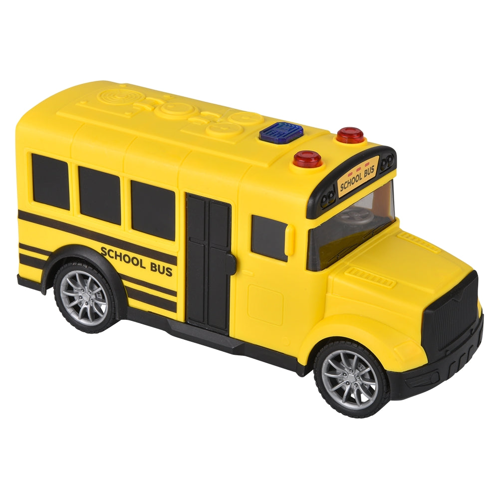 Friction Bus With Lights And Sound