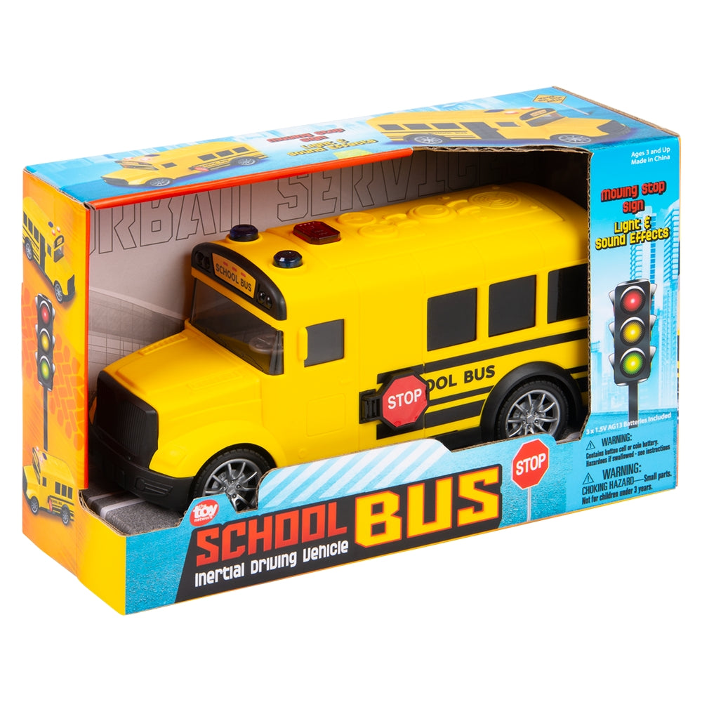 Friction Bus With Lights And Sound