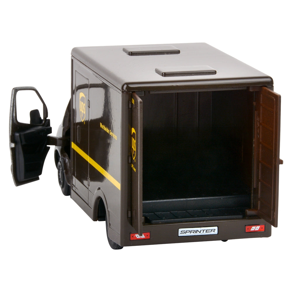 Die-Cast UPS Mercedes-Benz Sprinter Box Truck (12 PC Display)