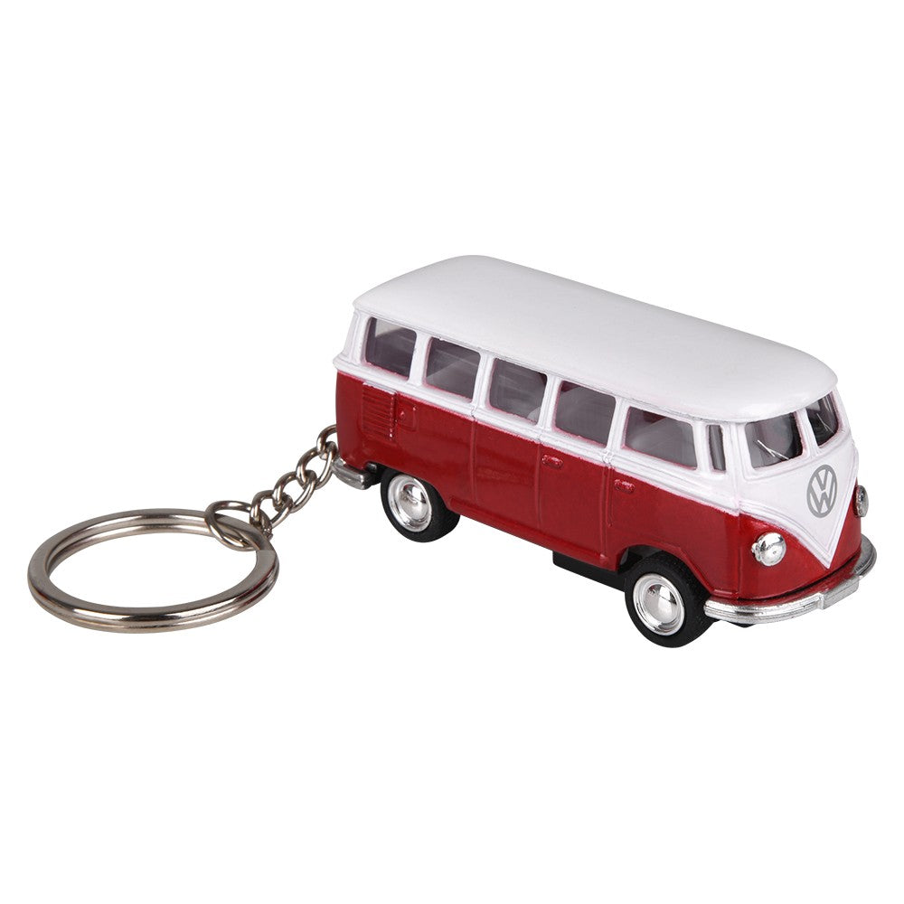 VW Bus Keychain Pull Back Die-Cast (12 PC Display)