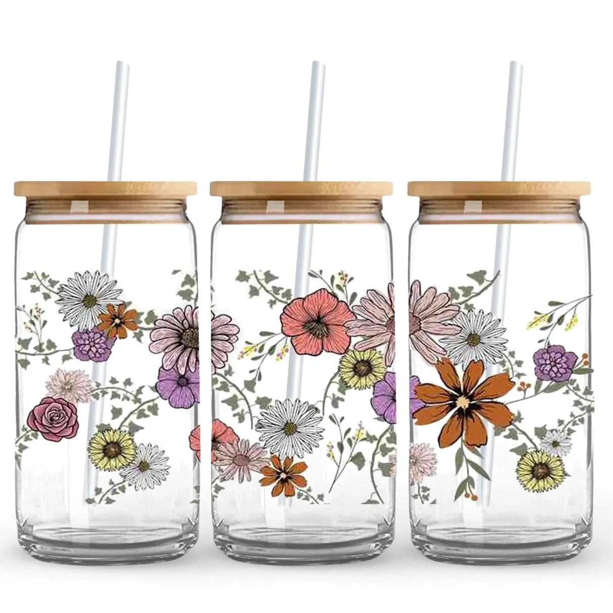 UV DTF Wrap - Victorian Garden (9.7" x 4.3")