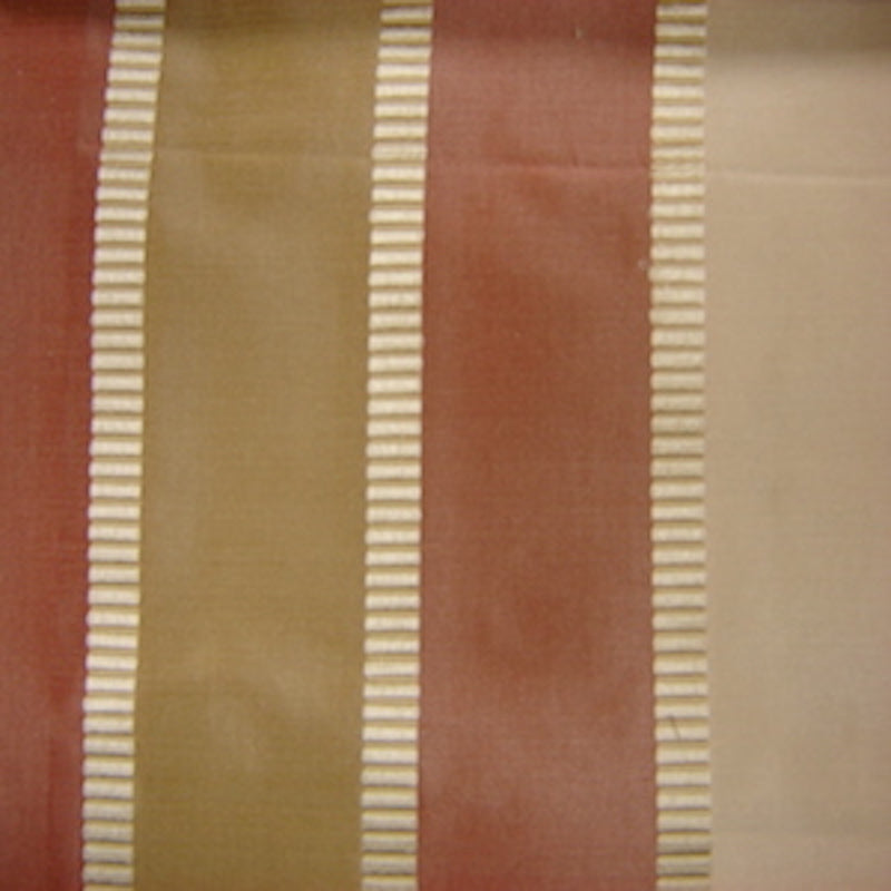 Viva Silk Fabric - Multi-Colored Stripe, 55" Width (1 Yard)
