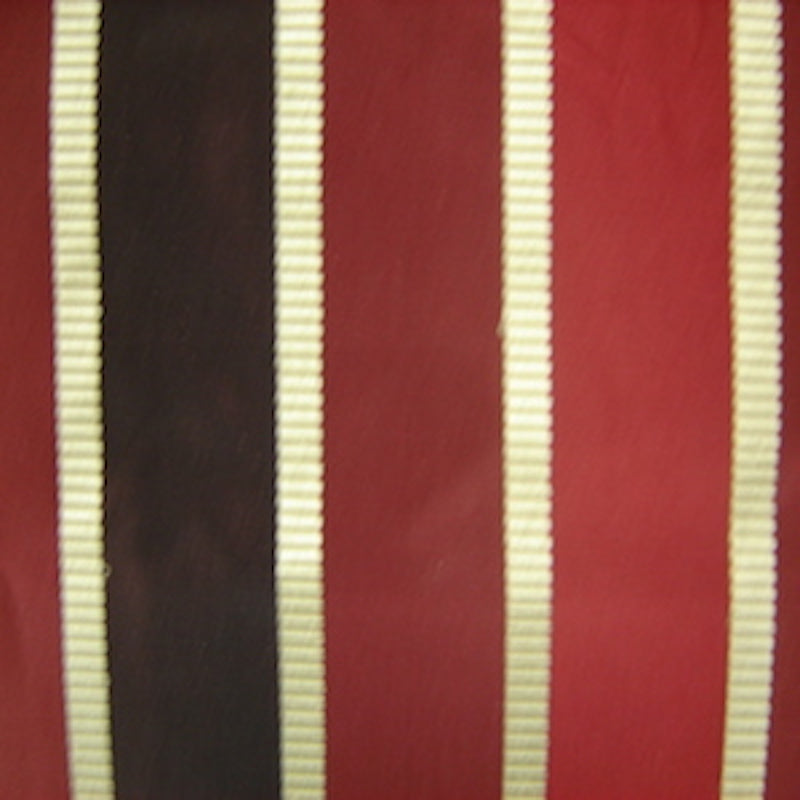 Viva Silk Fabric - Multi-Colored Stripe, 55" Width (1 Yard)