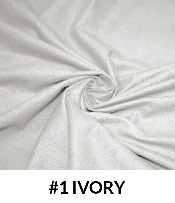 Micro Suede 165GSM Polyester Fabric - Soft Faux Suede, NS0101