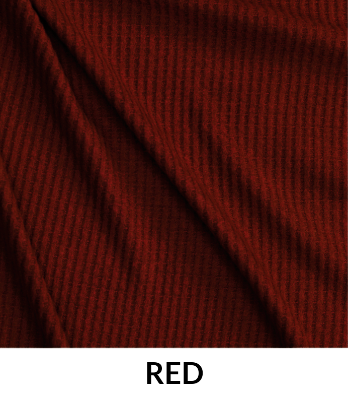 Waffle Brushed Style VLA1401/2002 Polyester Rayon Spandex Fabric - Waffle Texture, Brushed Finish