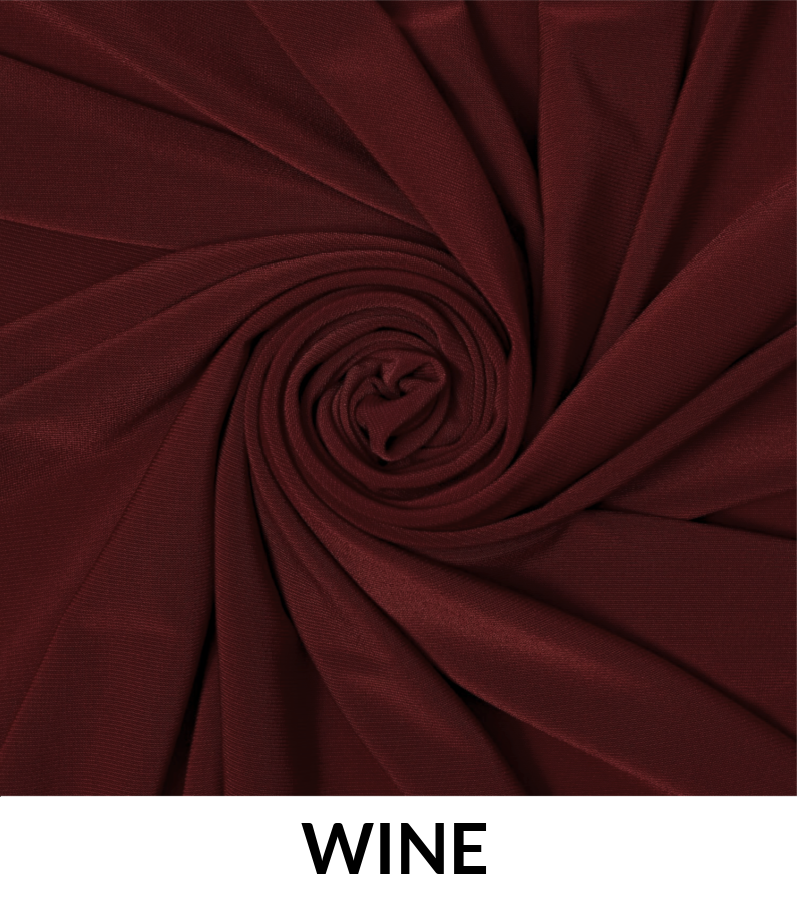 ITY 200 GSM Polyester Fabric - Matte Jersey, Stretch, 200 GSM