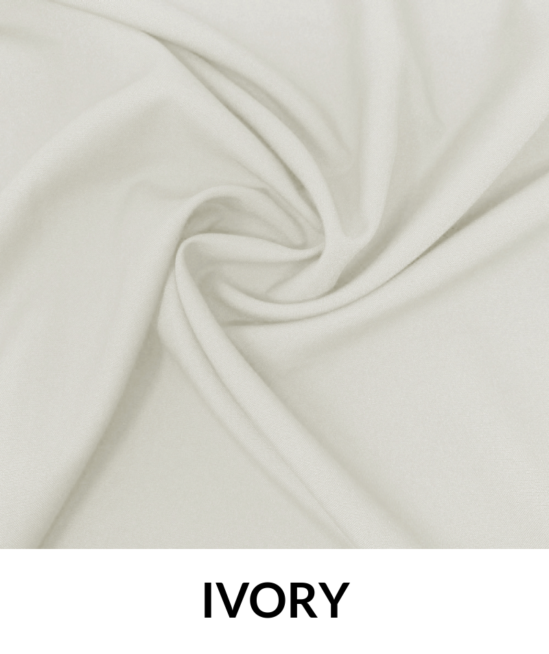VLA1810 Poly Poplin 100 Percent Polyester Fabric - White, Woven, 58/60" Width