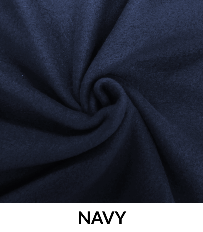 Ecomax Recycled Polar Fleece Polyester Fabric - 250 Gsm, Eco13, Black