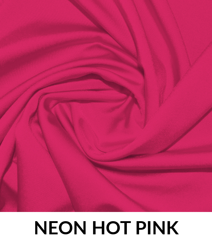 Yoga Knit Polyester Spandex Fabric - Matte Finish, 250 GSM