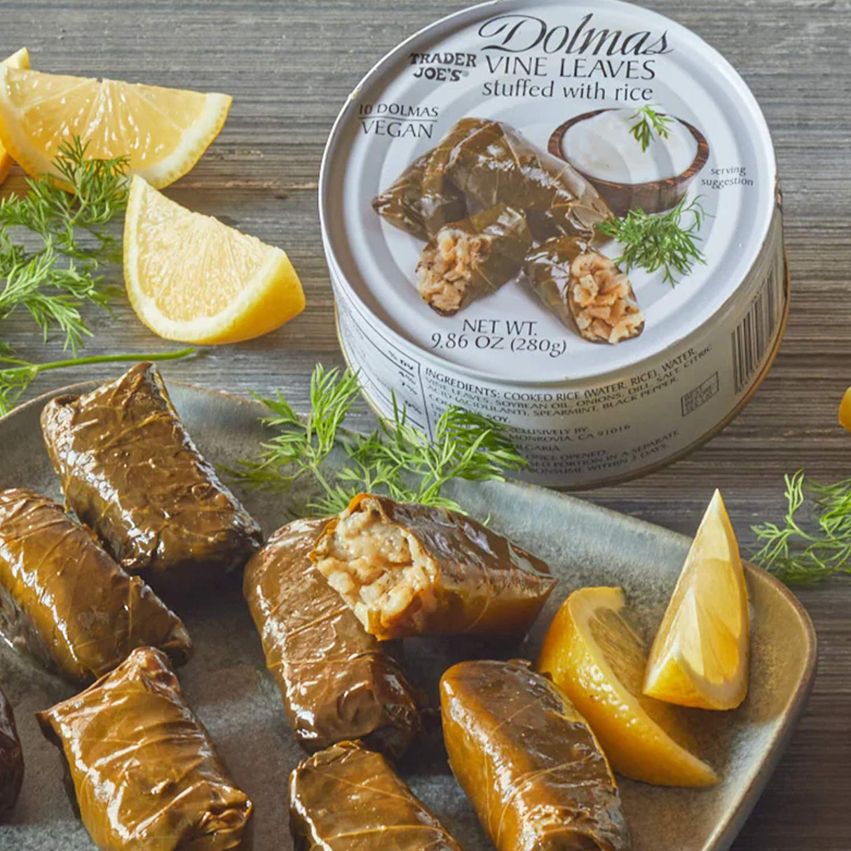 Dolmas 9.86 oz Savory & Authentic