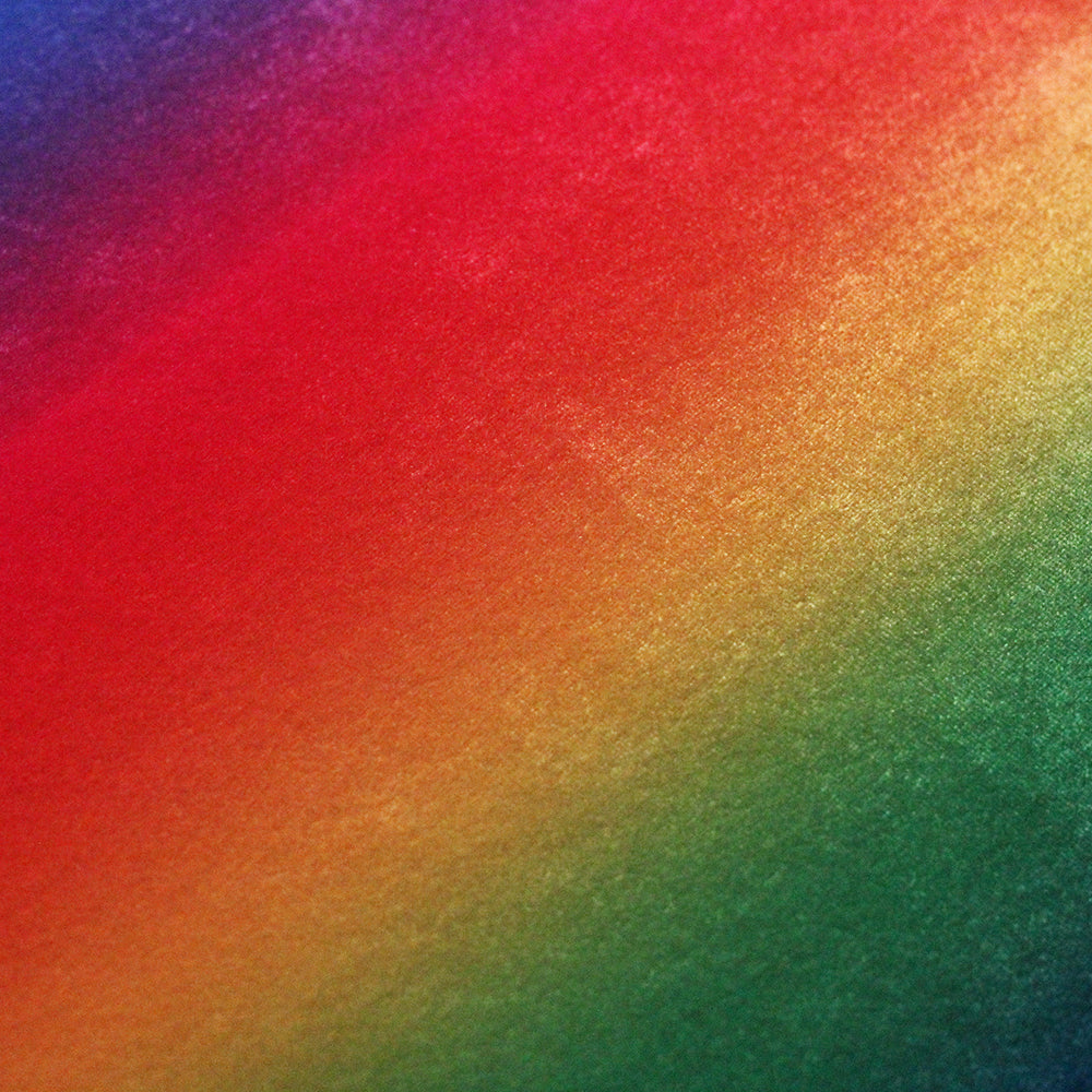 Skyline Polyester Spandex Fabric - Multi Rainbow Ombre, 58-60" Width (1 Yard)