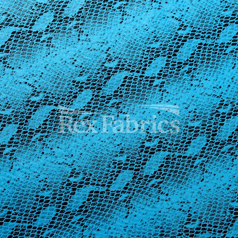 Venom Clear Dot Nylon Spandex Fabric - Multiple Colors Snakeskin Print, 58/60" Width (1 Yard)