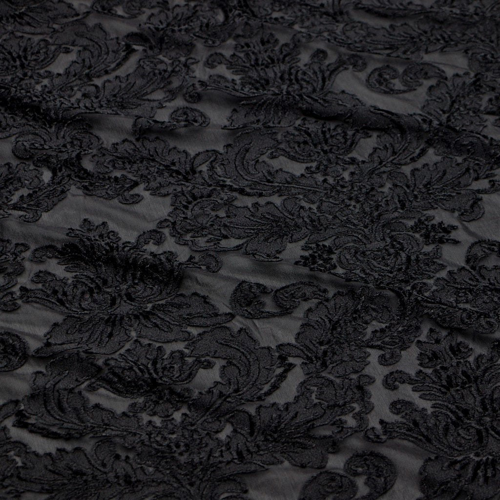 Burn Out Stretch Velvet