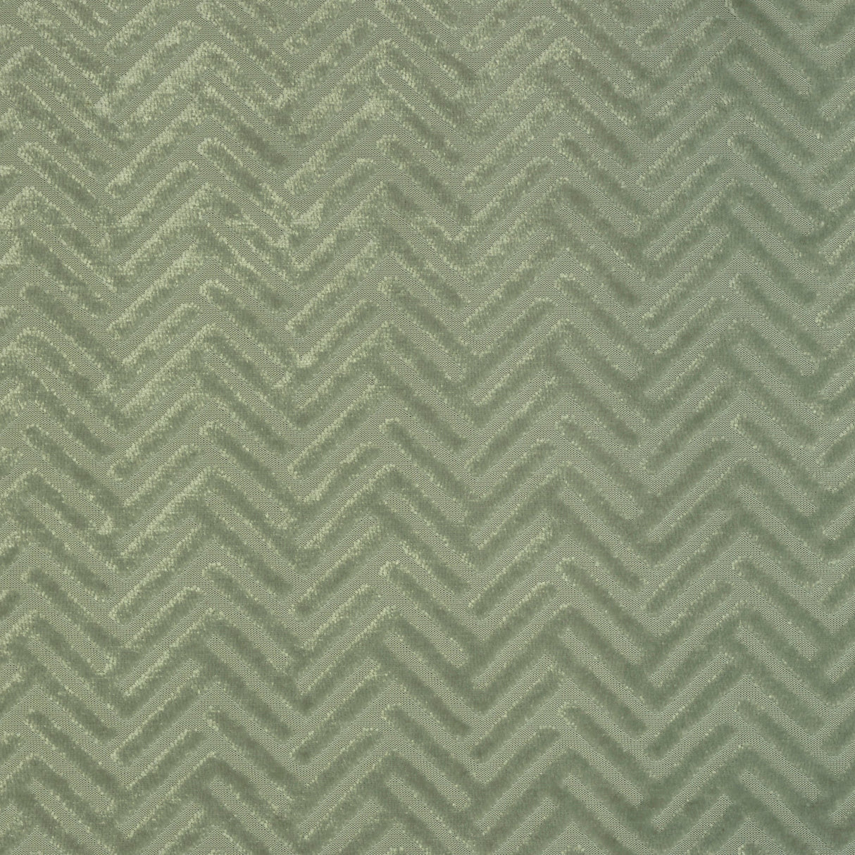 Burnout Velvet Upholstery Fabric Geometric Arrow Pattern