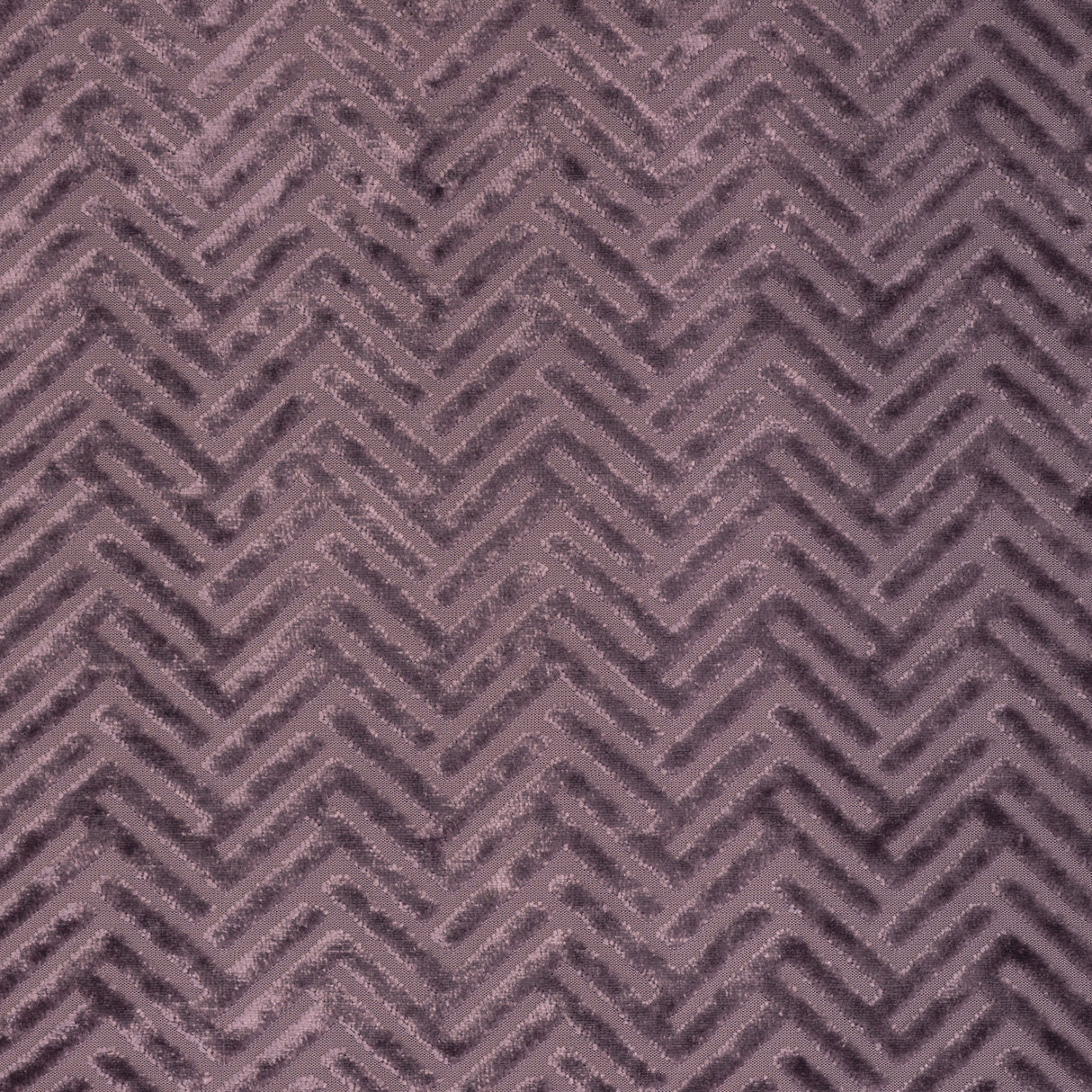 Burnout Velvet Upholstery Fabric Geometric Arrow Pattern
