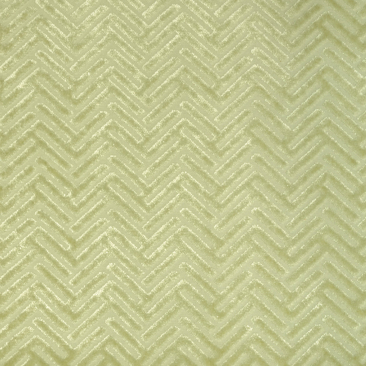 Burnout Velvet Upholstery Fabric Geometric Arrow Pattern