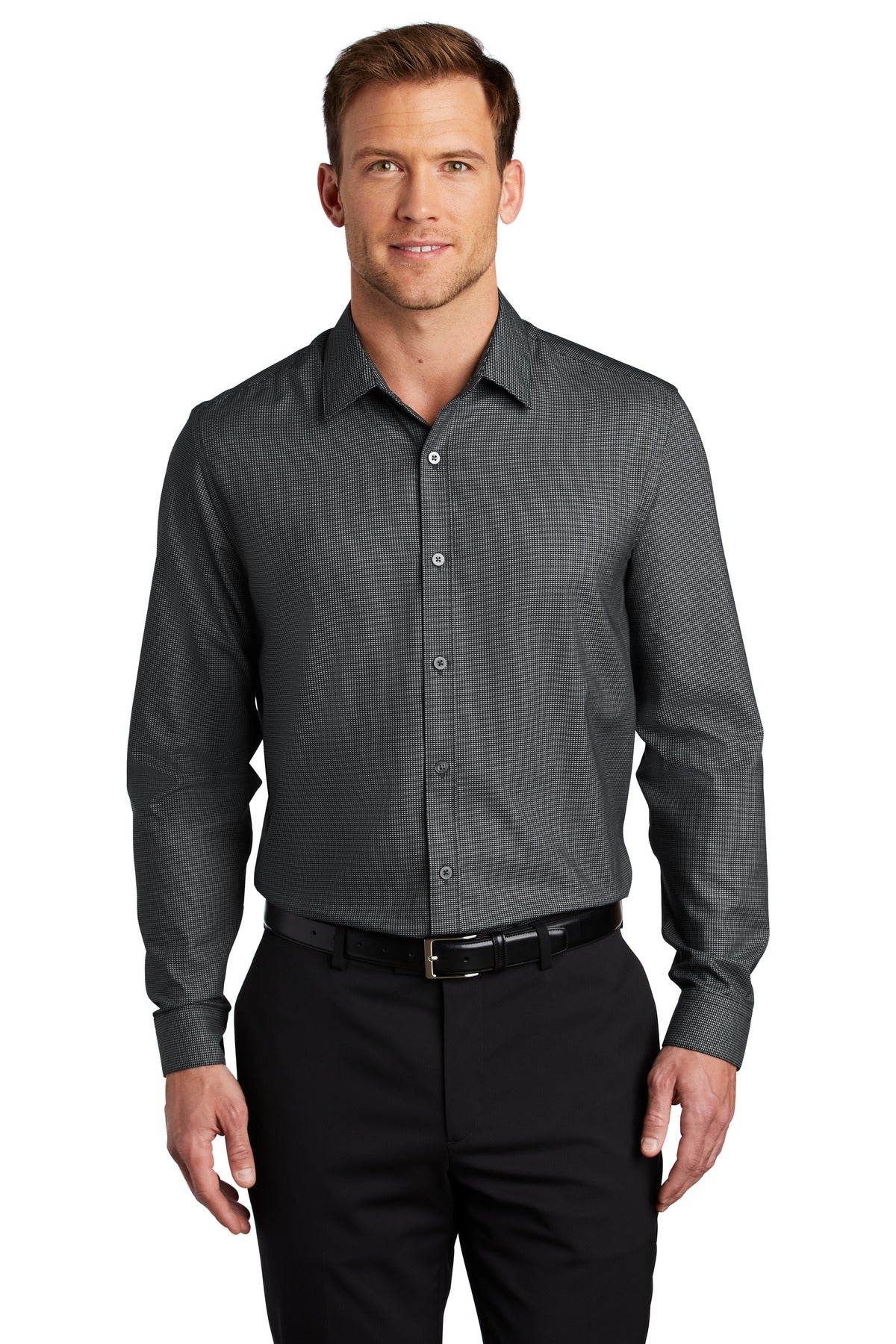 Port Authority ® Pincheck Easy Care Shirt