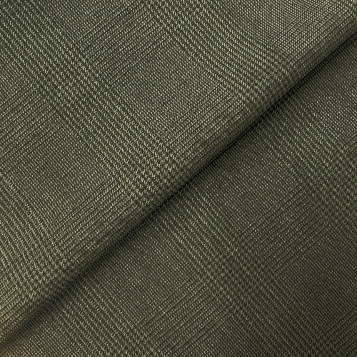 Style #7863 Glen Plaid Wool Suiting Wool Fabric - Glen Plaid, 58/60" Wide (1 Yard)
