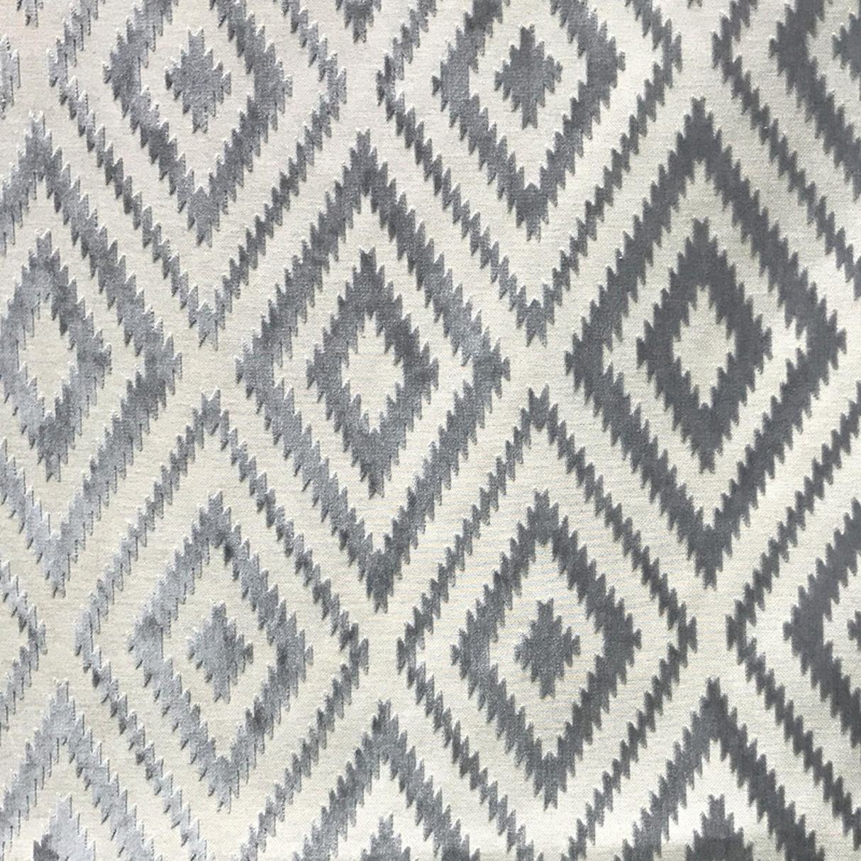 Waverly Velvet Fabric - Zigzag Diamond Pattern, 55" Width (1 Yard)
