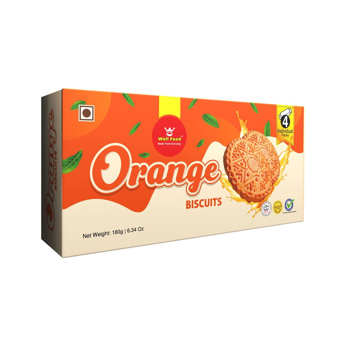 WF Orange Biscuits