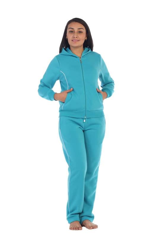 Women's 2 Piece Fleece Matching Tracksuit Fleece Fabric - Purple, Plum, Rose, Honey, Navy, Light Grey, Black, Dark Grey, Dark Red, Fuchsia, Teal, Solid, 2 Piece (1 Set)