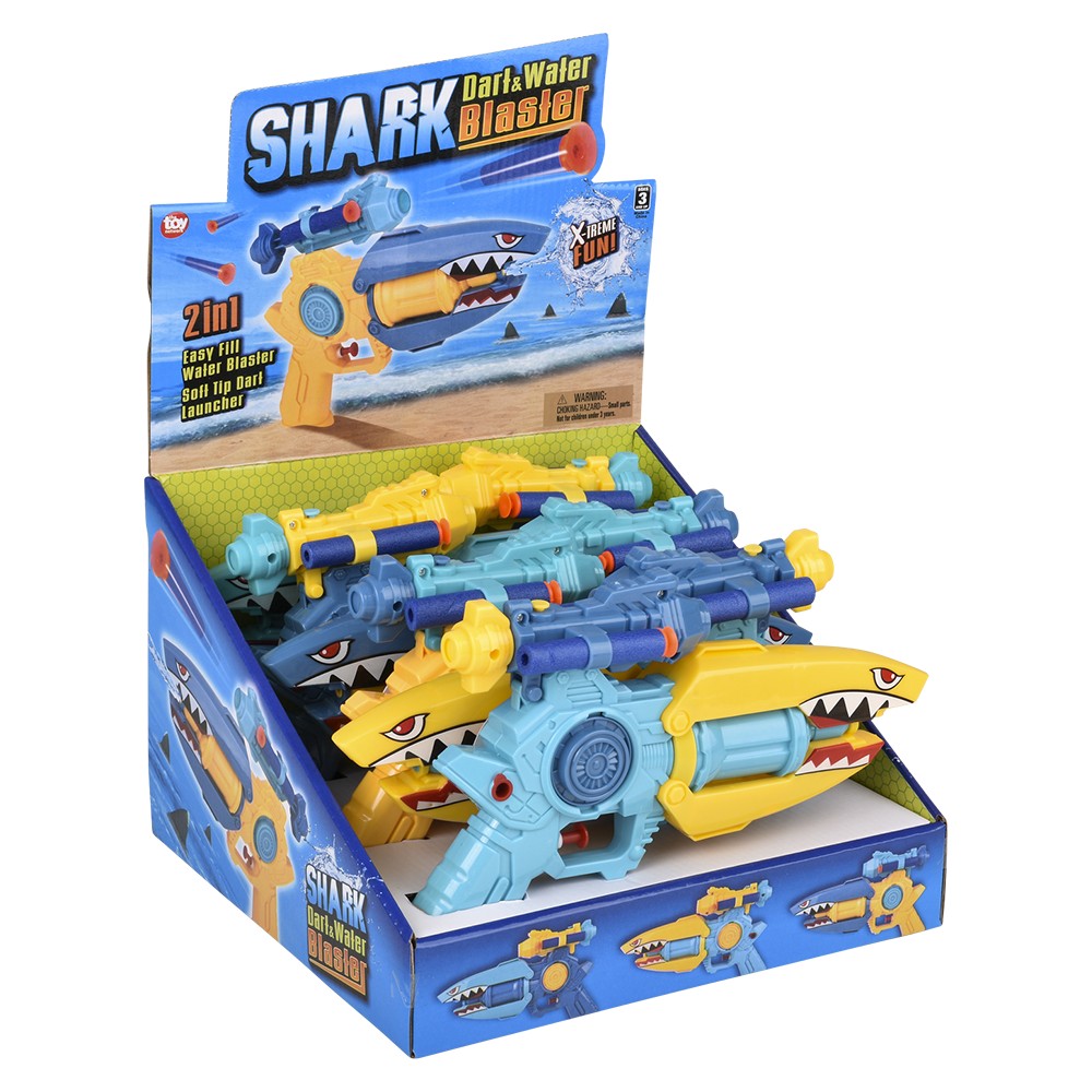 Shark Foam Dart Water Blaster (6 Pc Display)