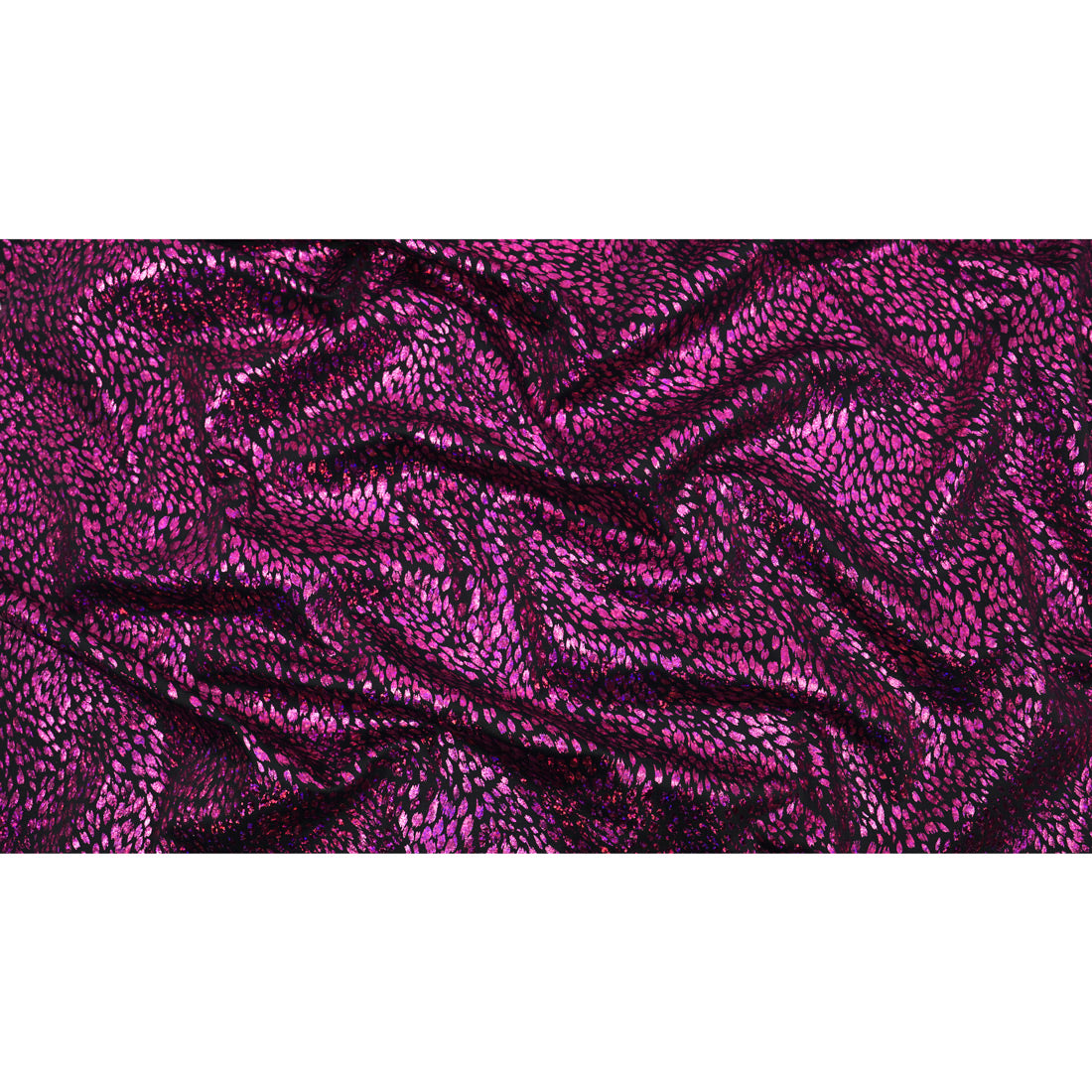 Wild Things Nylon Spandex Fabric - Animal Print Foil, 58" Width (1 Yard)