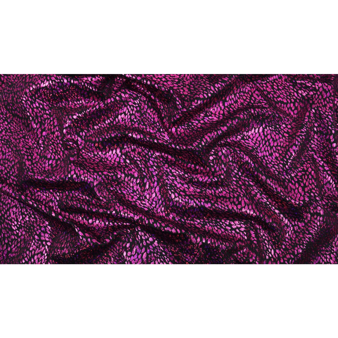 Wild Things Nylon Spandex Fabric - Animal Print Foil, 58" Width (1 Yard)