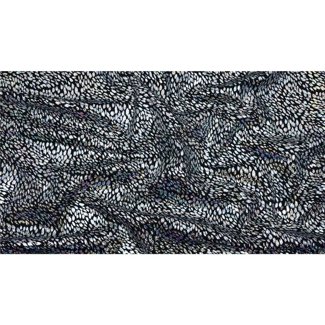Wild Things Nylon Spandex Fabric - Animal Print Foil, 58" Width (1 Yard)