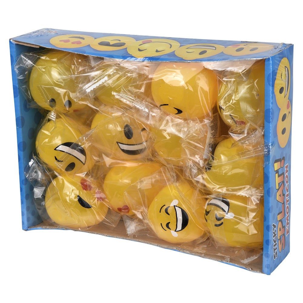 Sticky Splat Emoticon Ball (1 DZ)