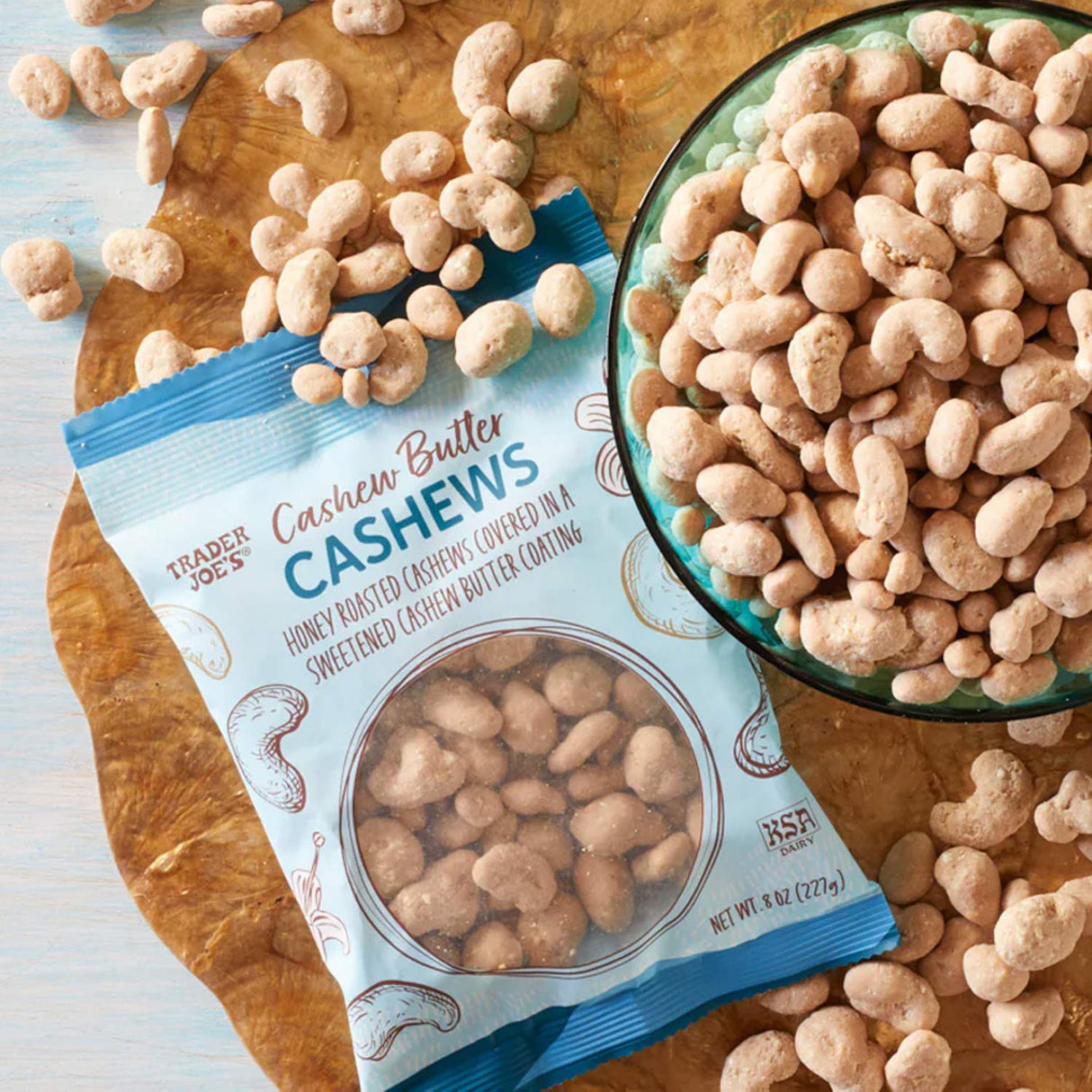 Trader Joe’s Cashew Butter Cashews 8 Oz