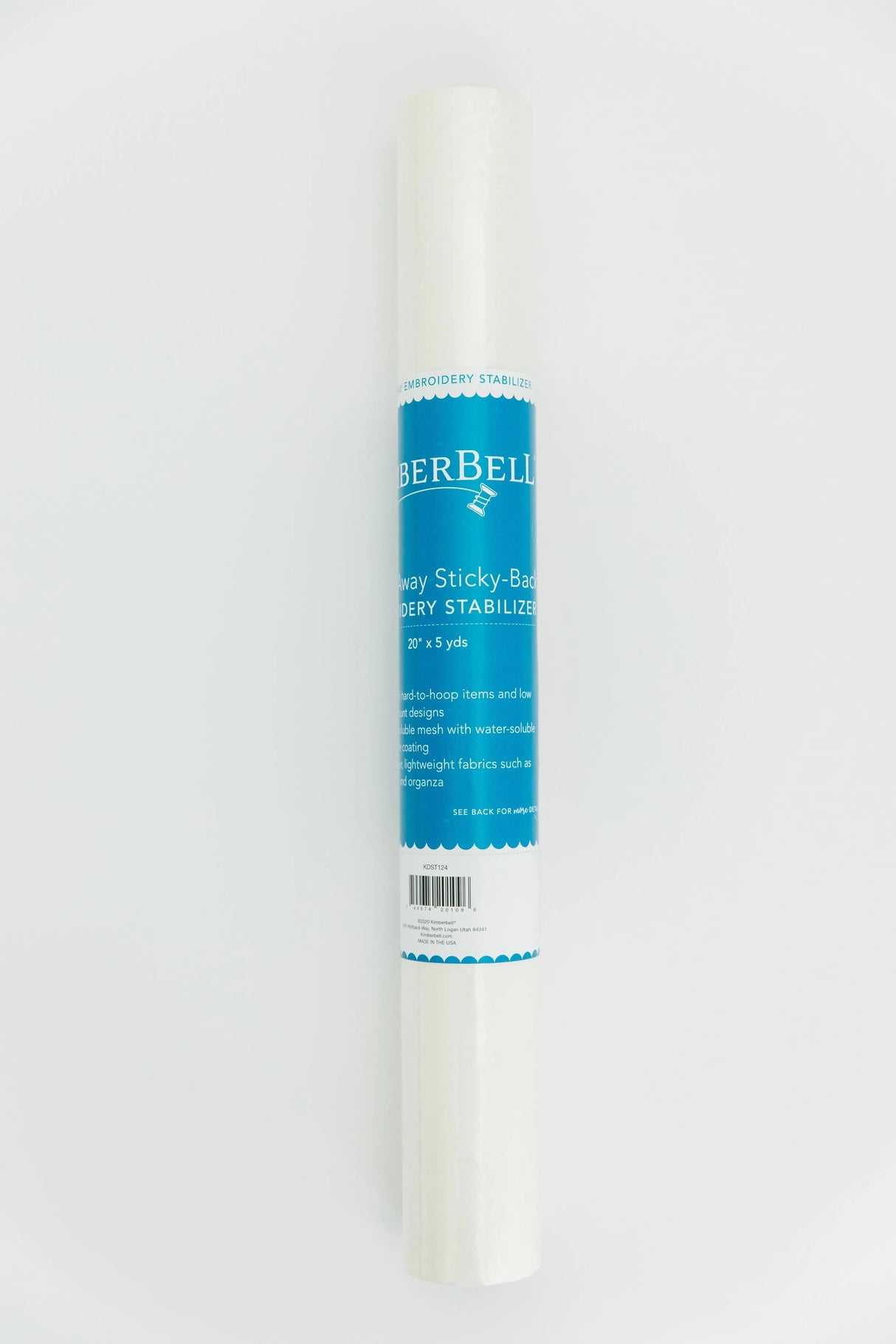 Wash-Away Sticky-Back Stabilizer 20in x 5yd