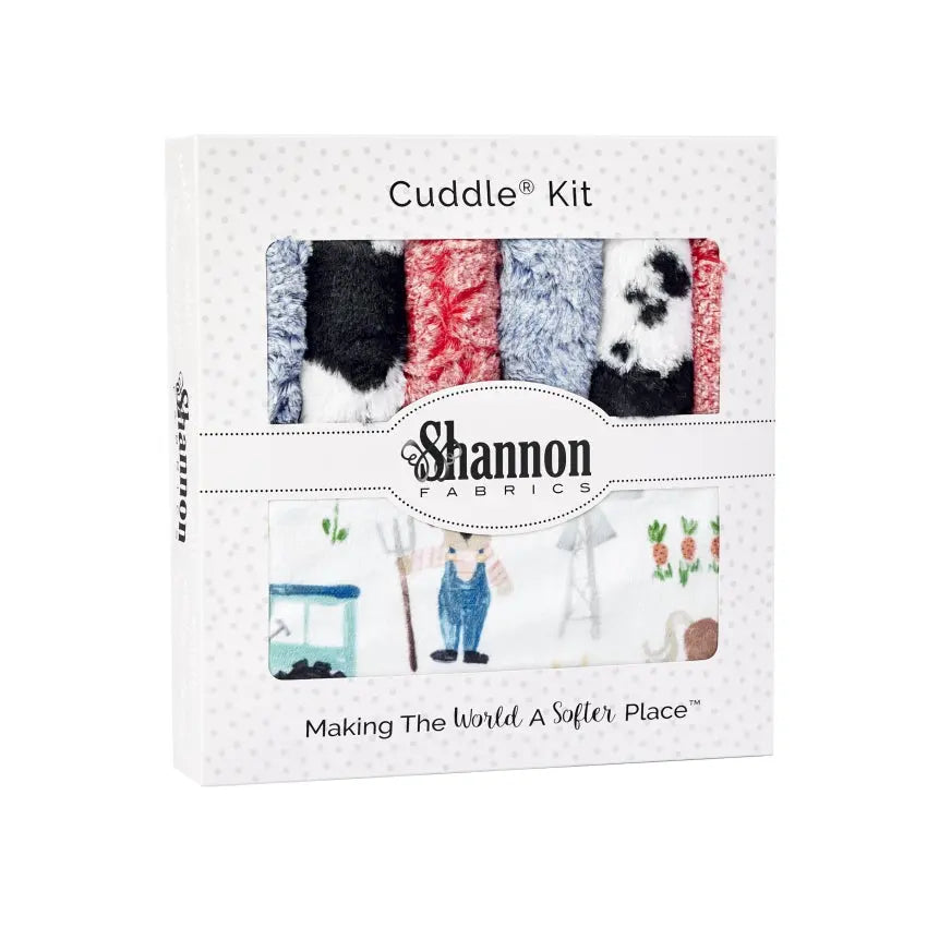 Polyester Cuddle Kit Deja-Moo 27" x 27"