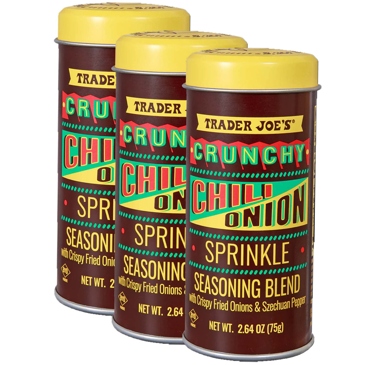 Trader Joe's Crunchy Chili Onion Sprinkle Seasoning Blend | 2.64 oz