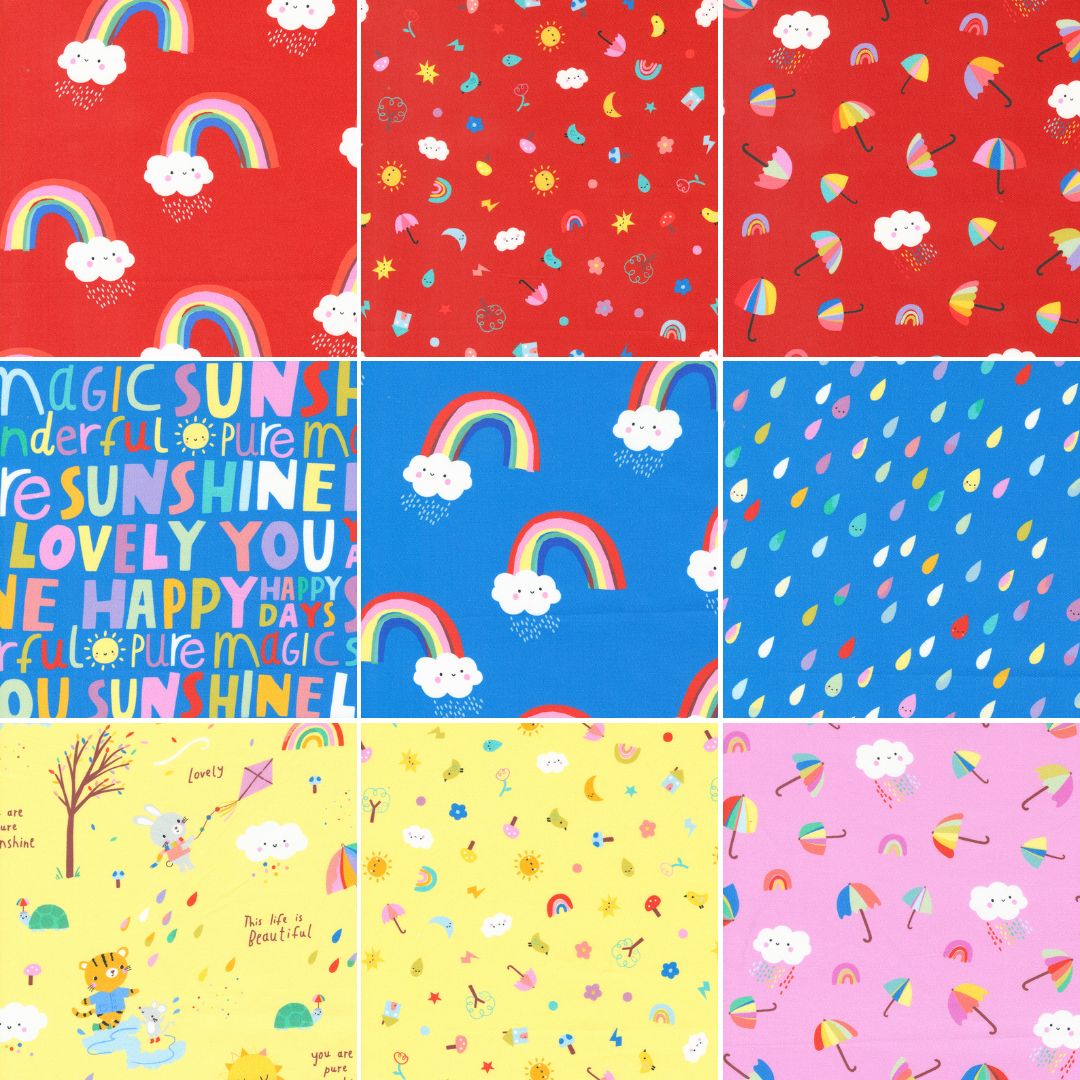 Cotton Fat Quarter Bundle Set of 15