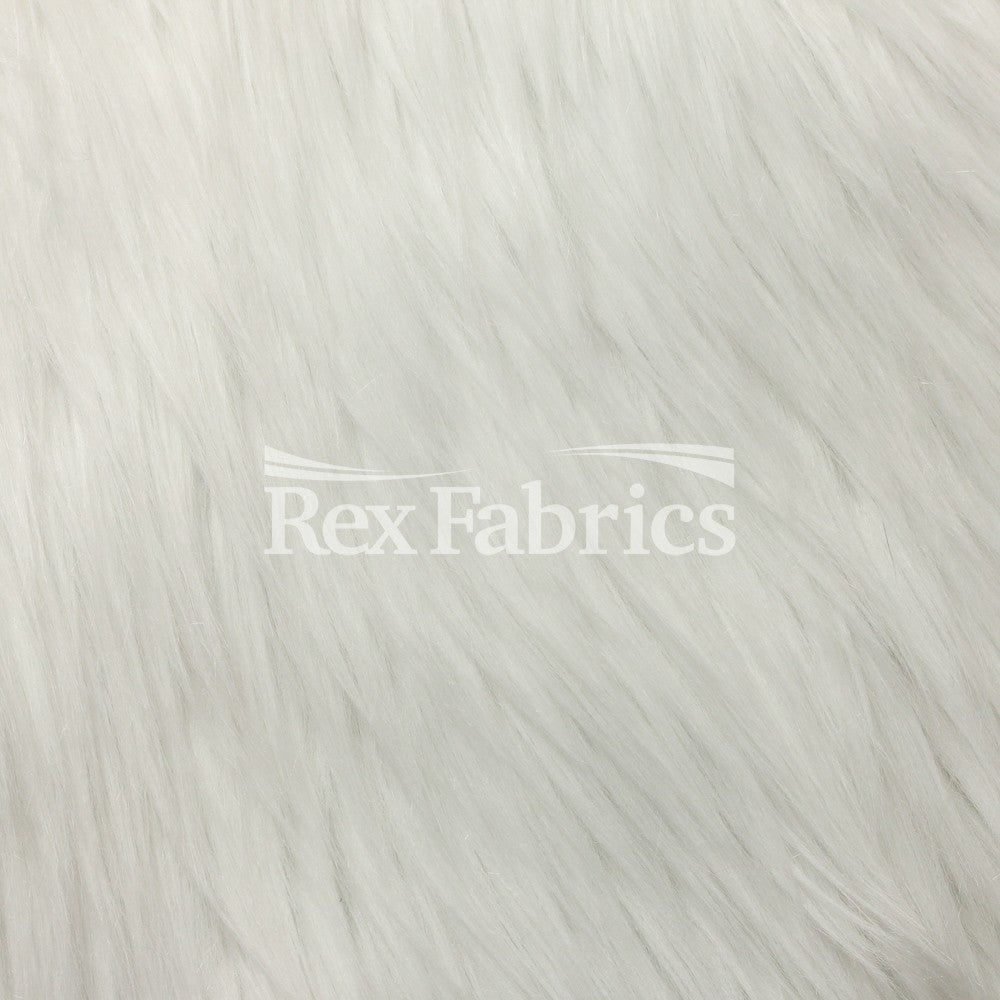 Mohair Fur Poly Acrylic Fabric - Solid Faux Fur, Multiple Colors, 58/60" Width (1 Yard)