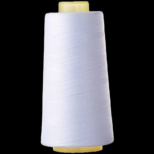 6000 Yard Sewing Thread Spun Polyester Fabric - All Purpose Overlock Cone, Baby Blue, 6000 Yards