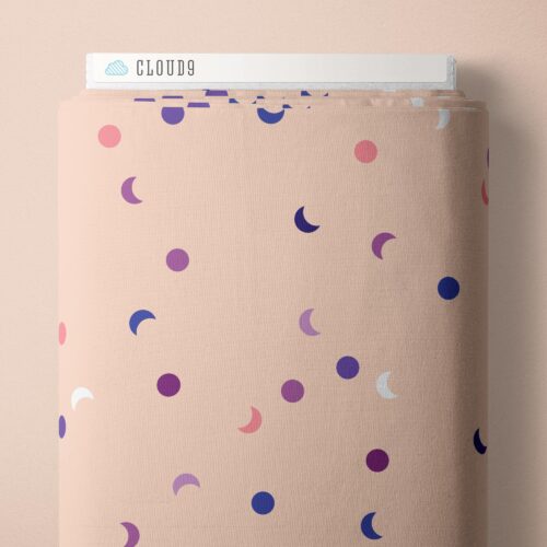Organic Cotton Quilting Fabric Wildest Dreams Lunar Spot 44/45"