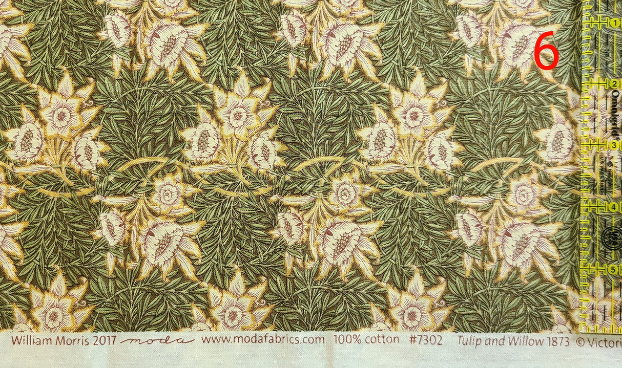 Quilting Cotton William Morris 2017 Moda Floral 100% Cotton