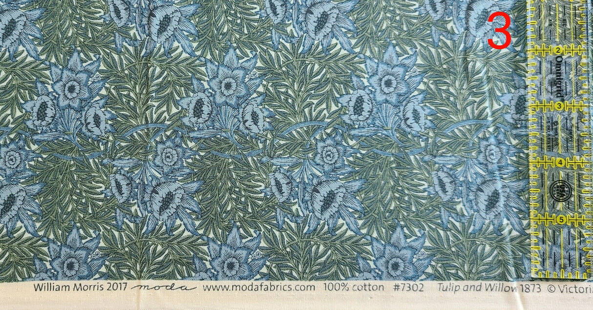 Quilting Cotton William Morris 2017 Moda Floral 100% Cotton