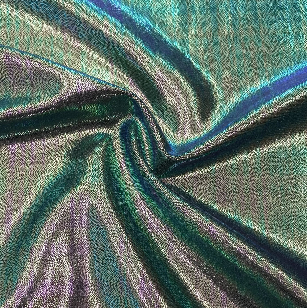 Foiled Spandex Iridescent Wizard Print