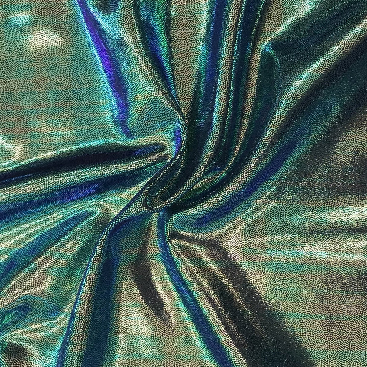 Foiled Spandex Iridescent Wizard Print