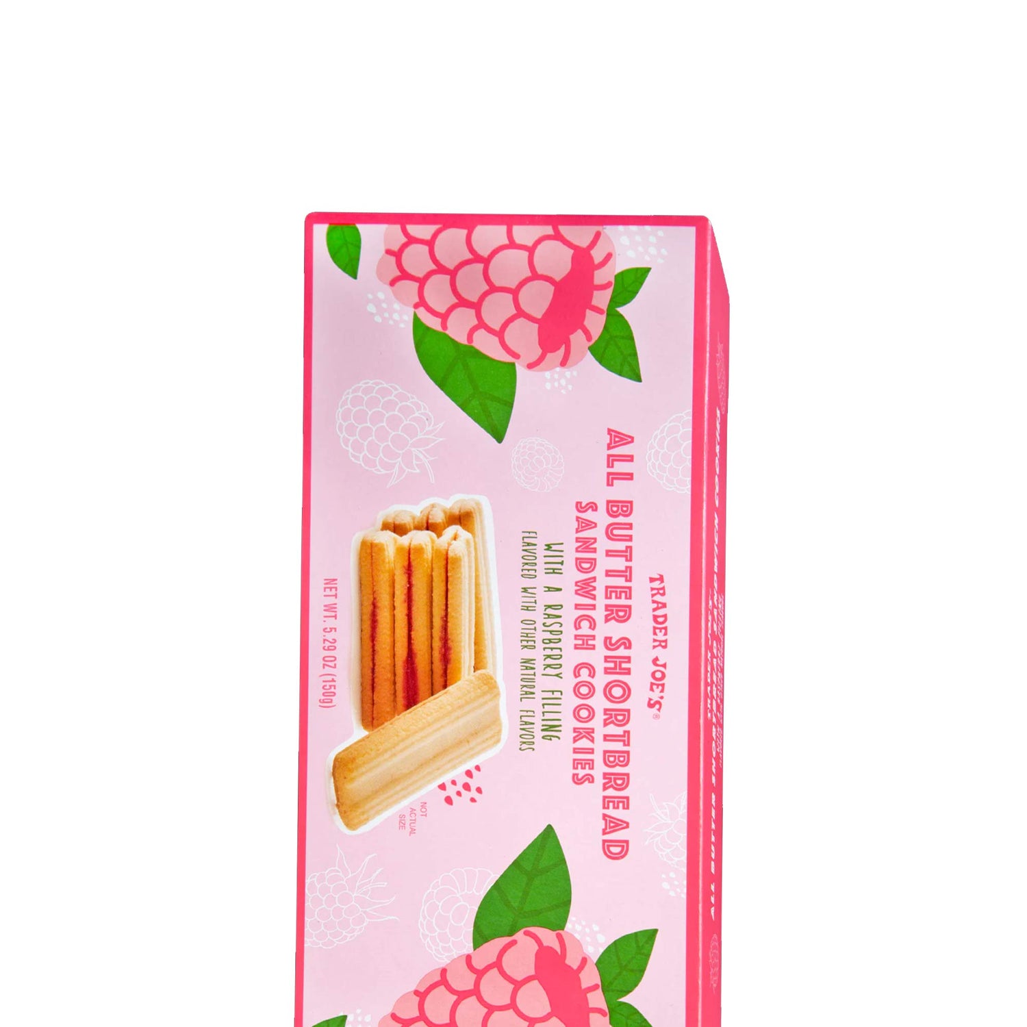 All Butter Shortbread Sandwich Cookies with Raspberry Filling 5.29 oz