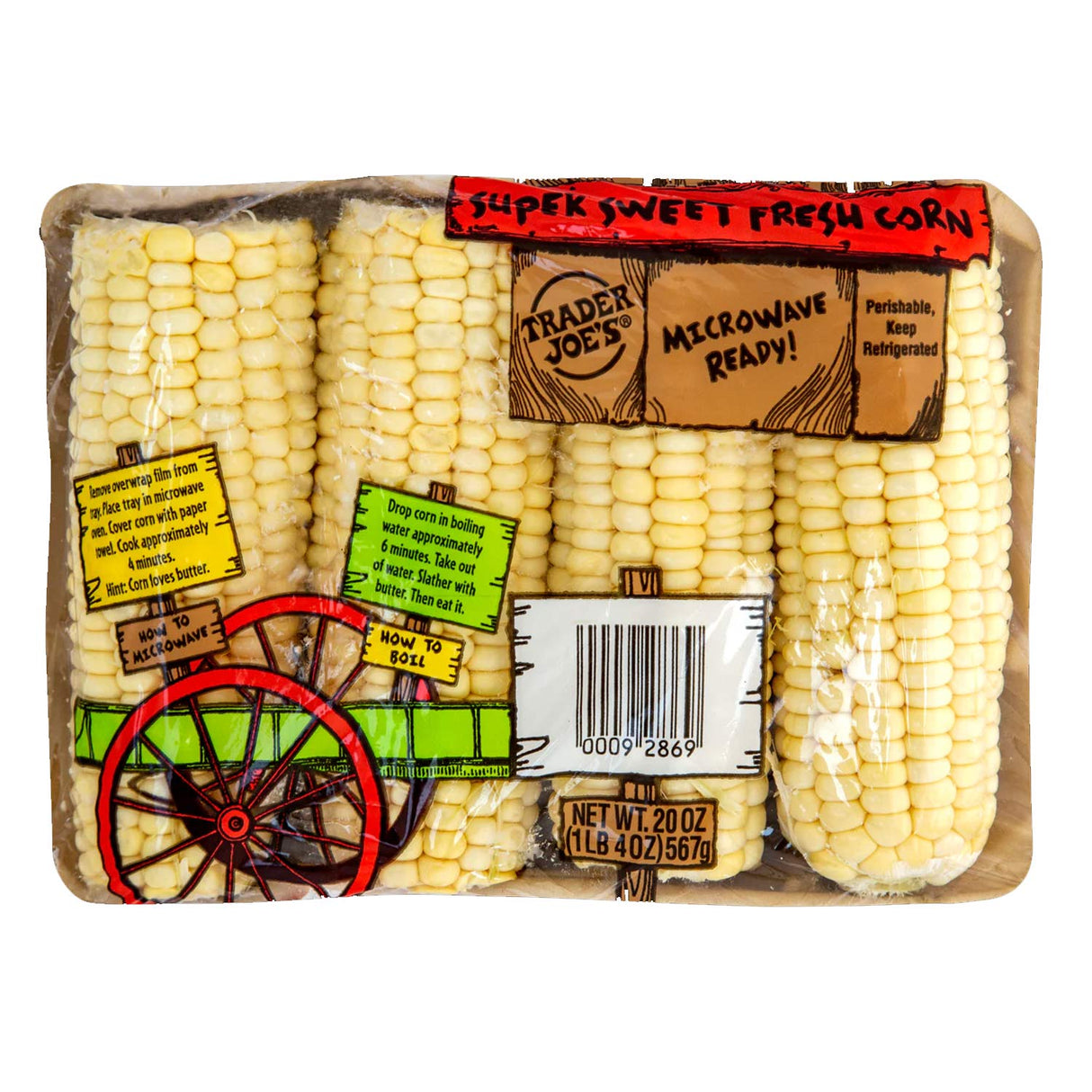 Trader Joe’s Super Sweet Fresh Corn 20 Oz