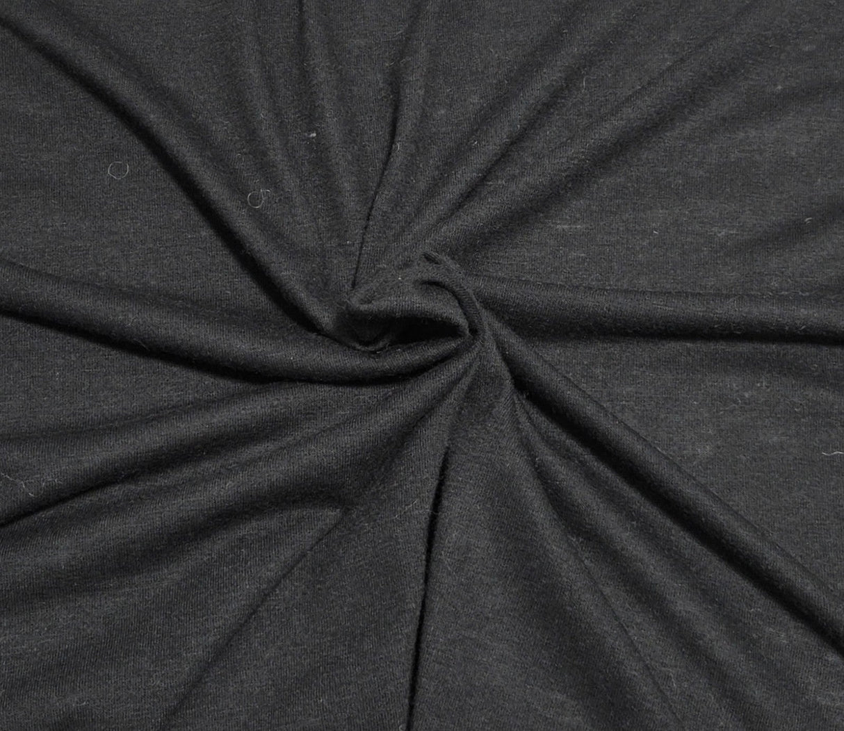 Wool Blend Jersey Knit Black